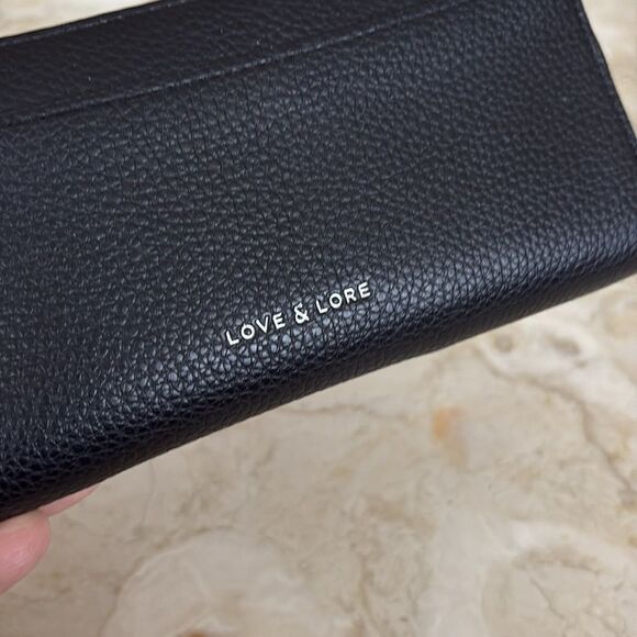 Love & Lore Eden Continental Wallet Black - Picture 4 of 13